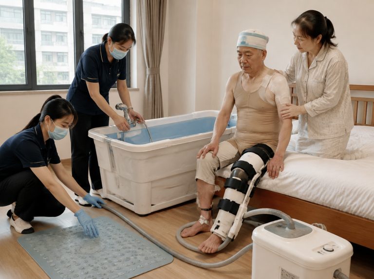 静安区术后康复居家助浴服务